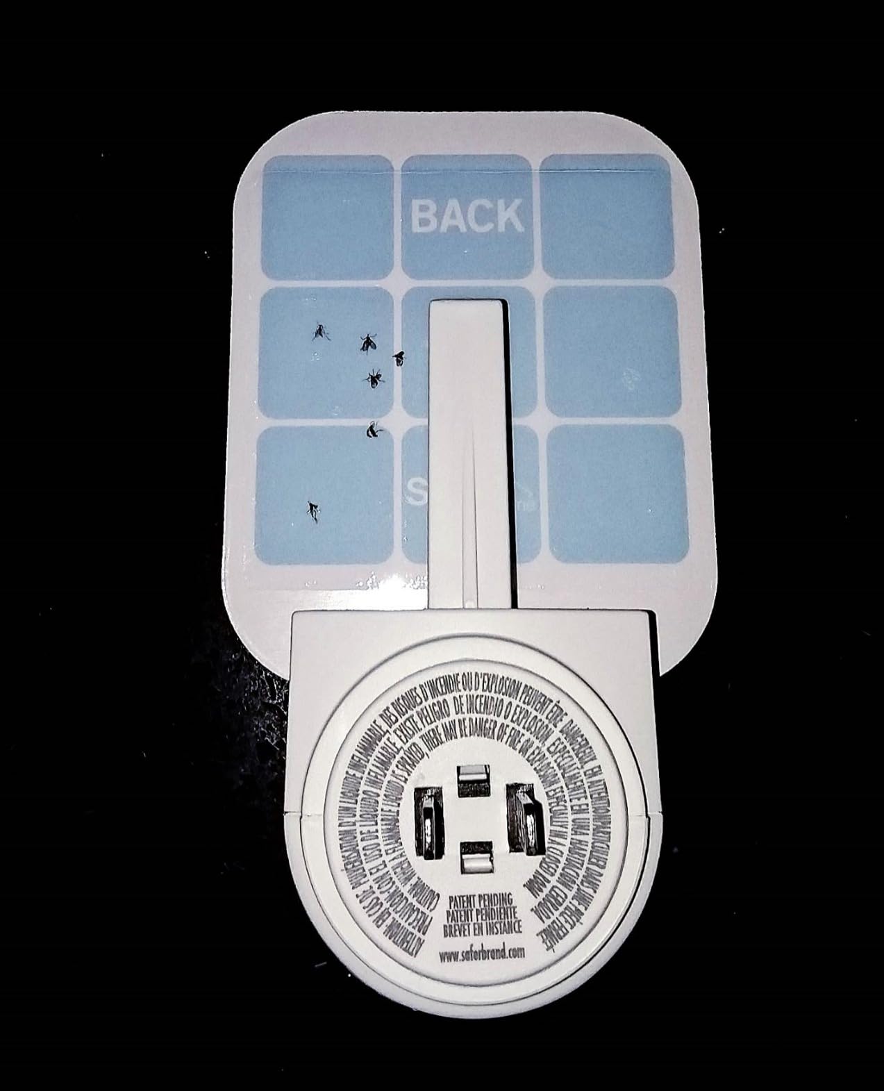 Safer Home Flying Insect Trap, Plug-In Fruit Fly Trap for Indoors, 1-Pack customer photo 2