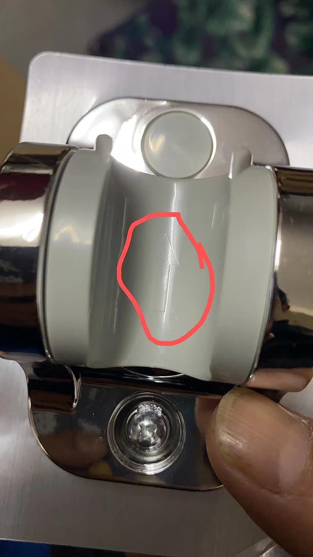 RV Shower Head with Hose and on off switch - High pressure shower head replacement for Bath room、RV、Motor home、Boat、Travel Trailer and Camper - with Stainless Steel 60'' Hose and bracket customer photo 1