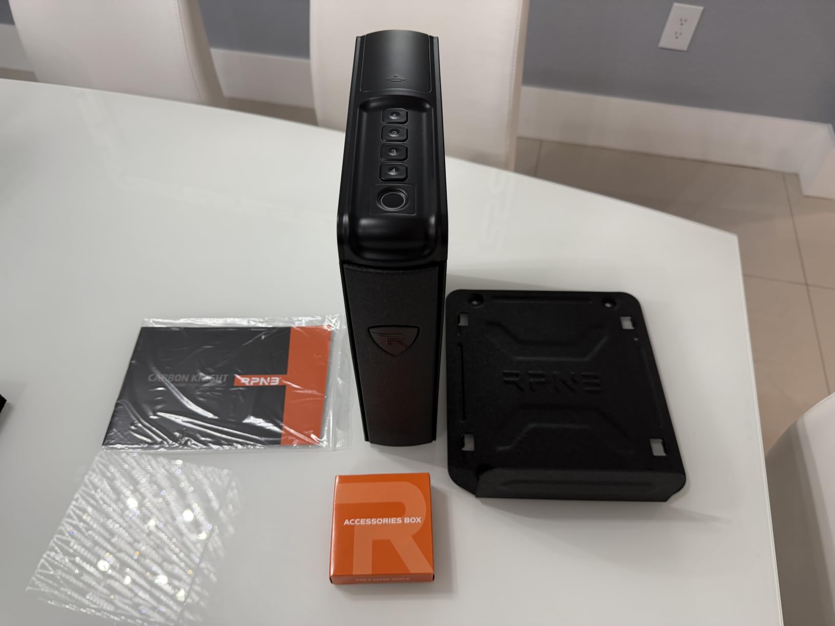 RPNB Bedside Gun Safe for Handgun,Biometric Handgun Safes,Small Pistol Safe customer photo 2