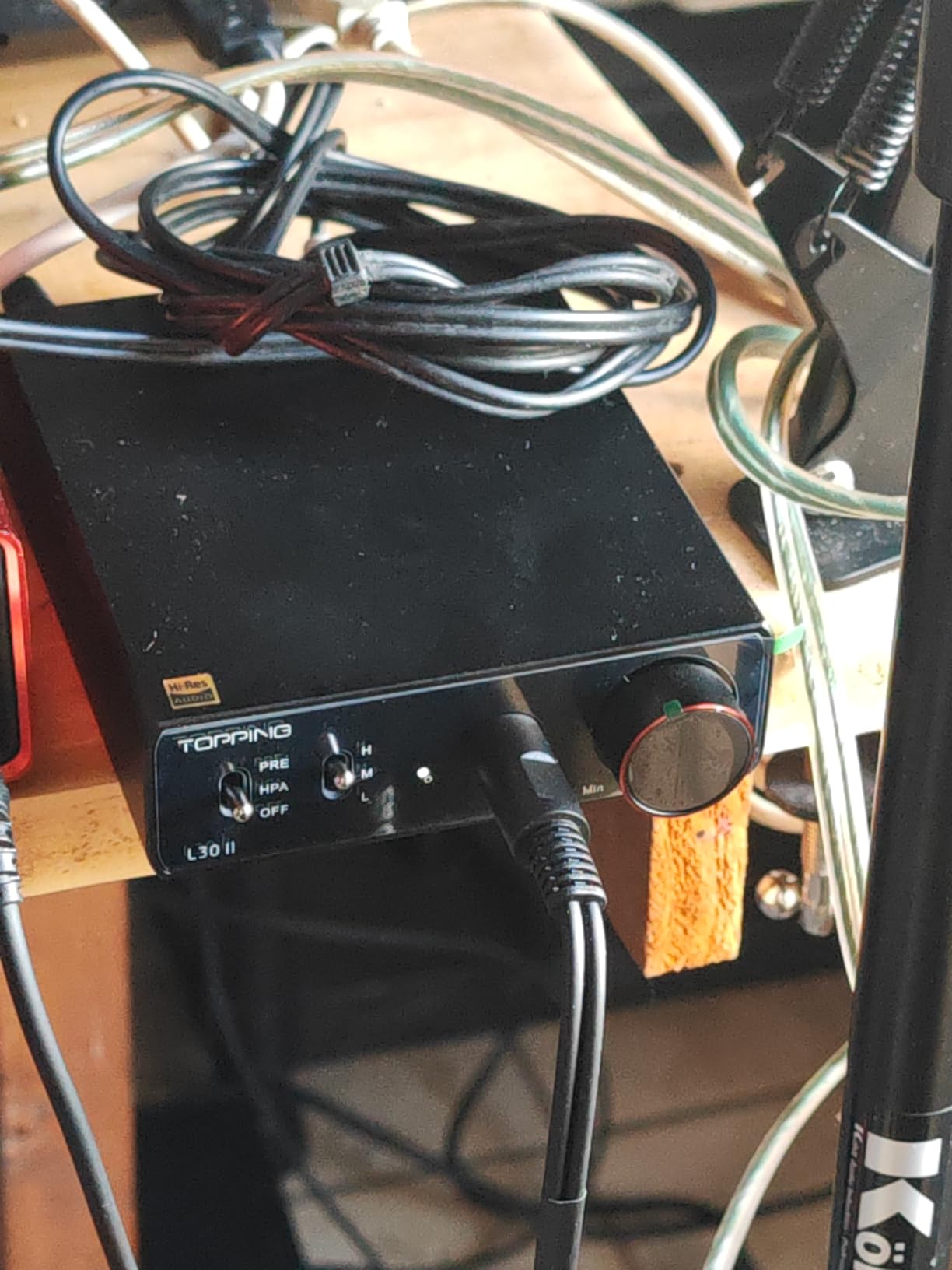TOPPING L30II NFCA Linear Headphone Amp - 6.35mm Jack 3.5mm Adaptor RCA Input and Output 37Vpp high Output Voltage Mini HiFi Amp Audio Hi-Res Preamplifier (Silver) customer photo 1
