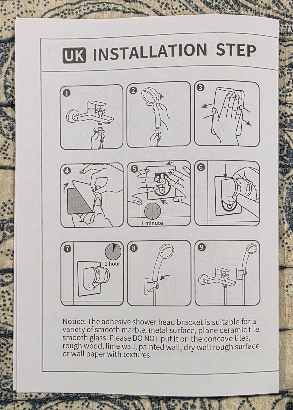 HANLIAN Black On/Off High Pressure Handheld Shower Head for RV Camper customer photo 2