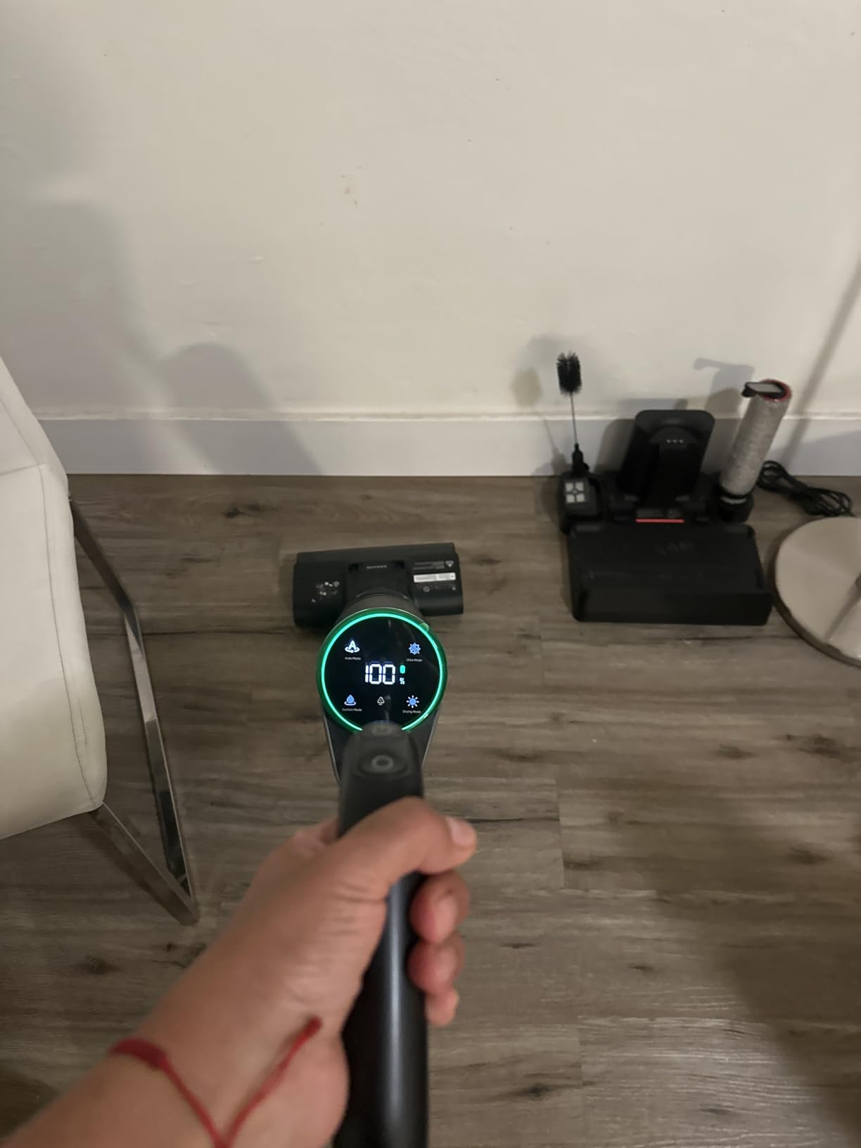 DREAME H12 PRO Vacuum Mop, Wet Dry Vacuum Cleaner for Hard Floor, Vacuum and Mop at The Same Time for Wet & Dry Messes, Auto Self-Cleaning, Edge to Edge Cleaning with Hot Air Drying customer photo 1