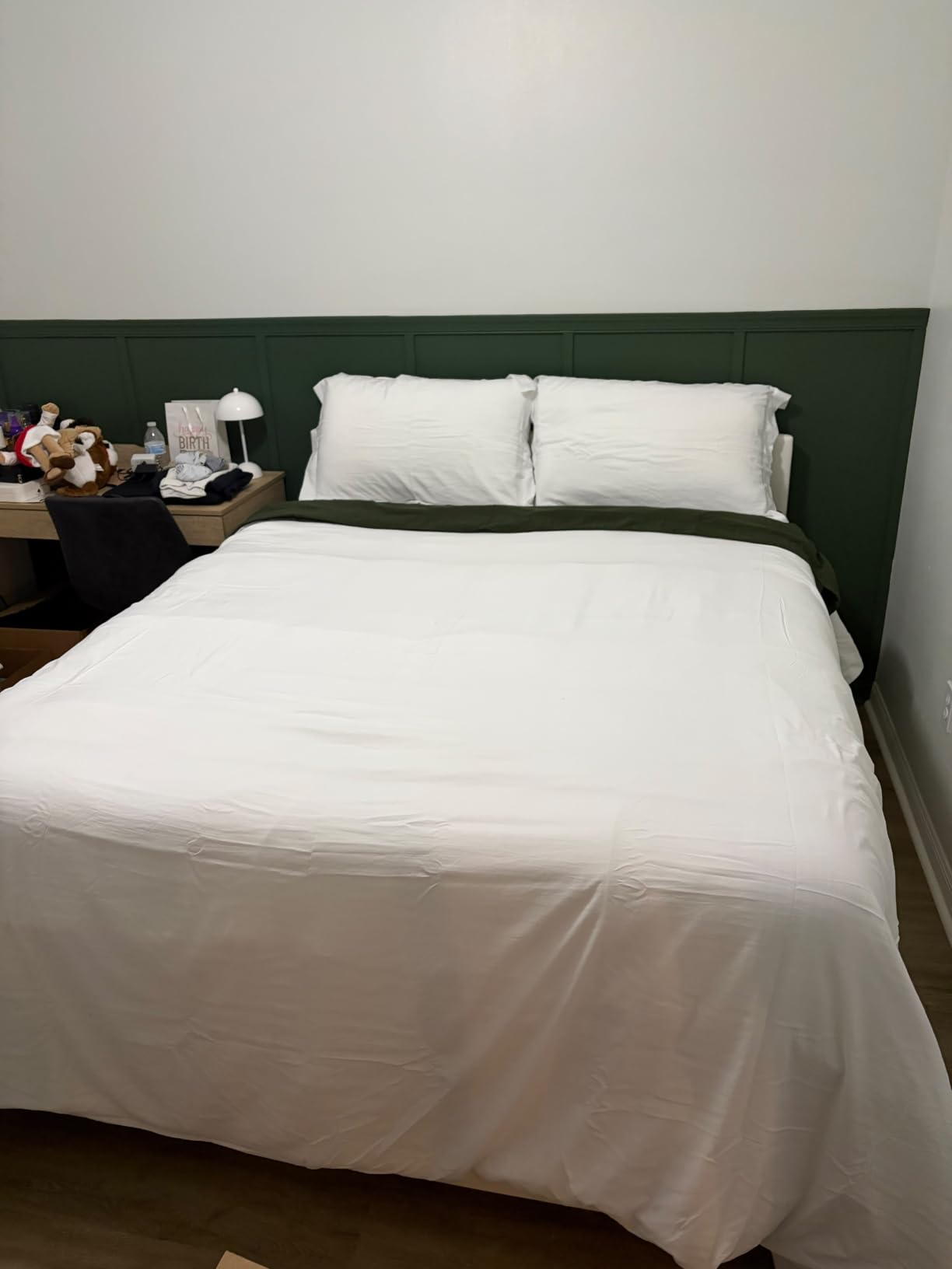 Bedsure King Size Sheets Set - 4 Pieces Soft, Breathable, Cooling Bed Sheet customer photo 2