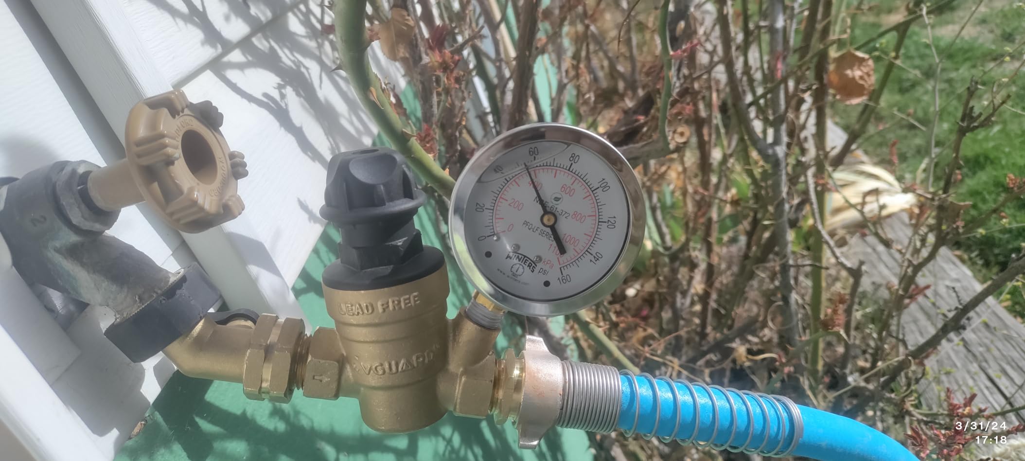RVGUARD RV Water Pressure Regulator Valve With Adjustable Knob customer photo 2