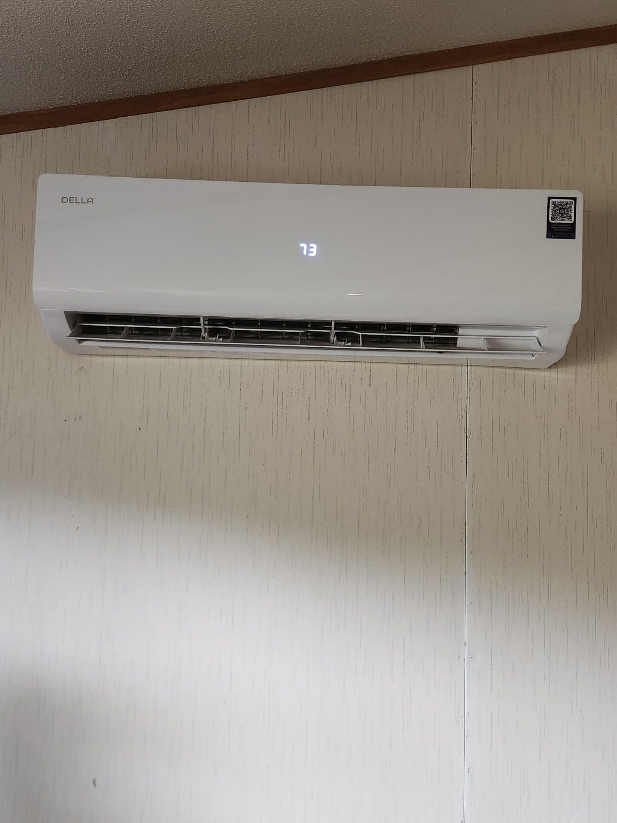 DELLA Vario Series 18000 BTU Wifi Mini Split AC, Work with Alexa 21 SEER2 Cools Up to 1000 Sq.Ft, Energy Efficient 230V Ductless Inverter System with 1.5 Ton Pre-Charged Heat Pump & 16.4ft Kit customer photo 2