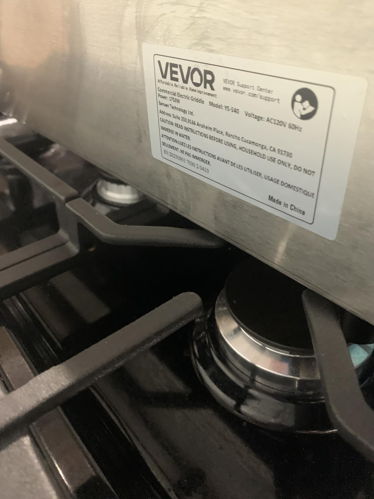 VEVOR Commercial Electric Griddle, 22