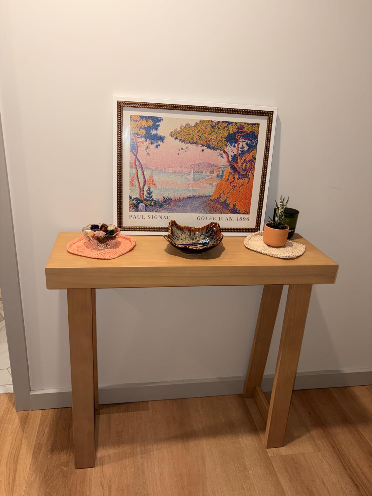 Plank+Beam Classic Console Table, 36 Inch, Black customer photo 1