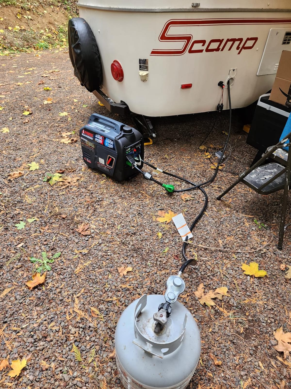 A-iPower 4300W Gas Propane Inverter Generator, Lightweight, Fuel Sense customer photo 1