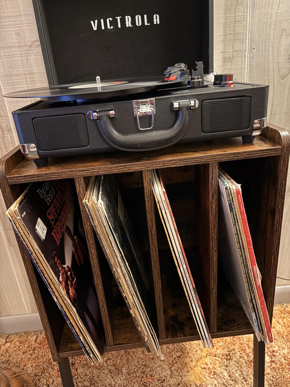Victrola Journey - Bluetooth Suitcase Record Player - Smoky Blue customer photo 1