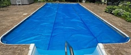 BigXwell Solar Pool Cover, 12Mil Round 18 Foot Solar Blanket for Above-Ground and In-Ground Pools, Swimming Pool, Blue 1200Series (Round 18 FT) customer photo 2