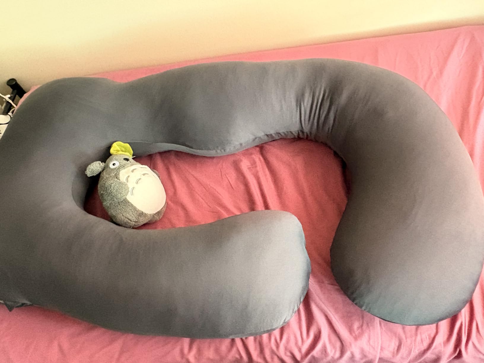 ALLOPERA U Shape Pregnancy Pillow - Full Body Maternity Pillow for Sleeping customer photo 2