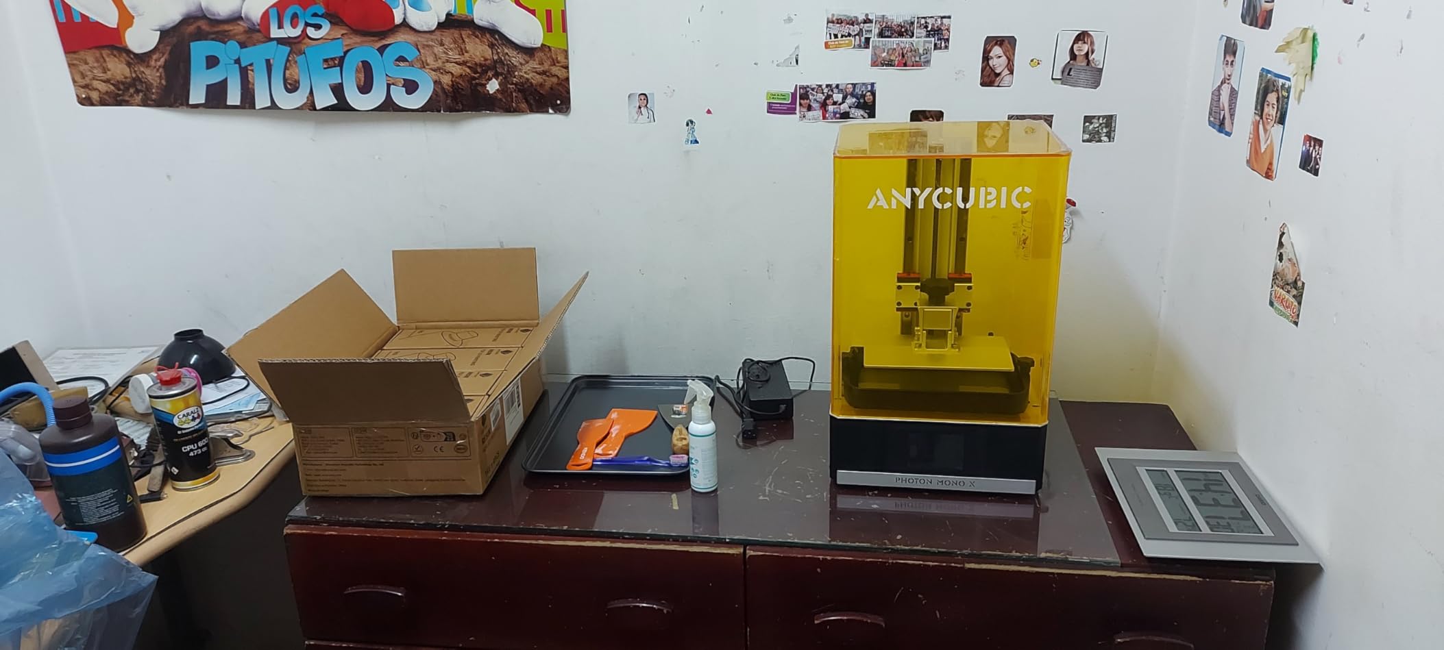 ANYCUBIC 3D Printer Resin, ABS-Like Resin Pro 2 with Enhanced Strength and Toughness, Performance far Superior to ABS-Like Resin, Low Odor, Wide Compatible for All Resin 3D Printers (Grey, 1kg) customer photo 1