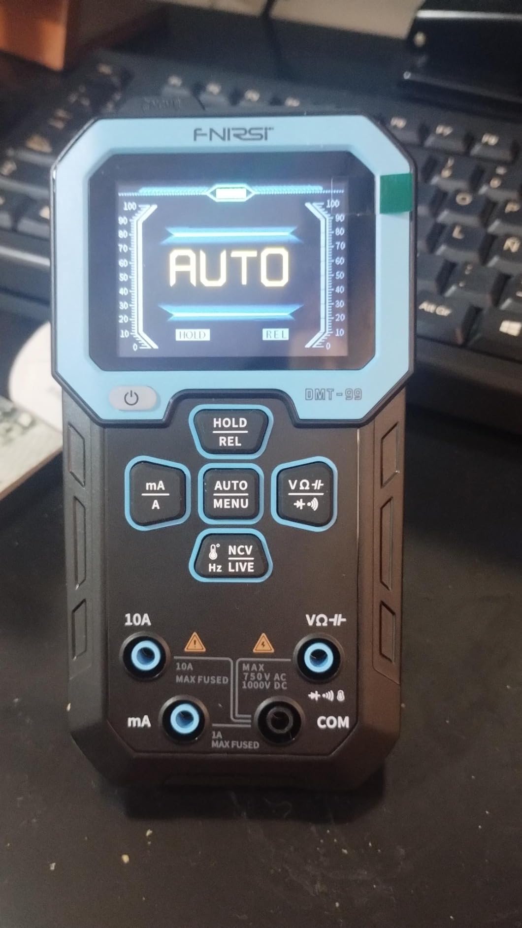 FNIRSI DMT-99 Digital Multimeter 9999 Counts TRMS, Rechargeable Volt Meter customer photo 1