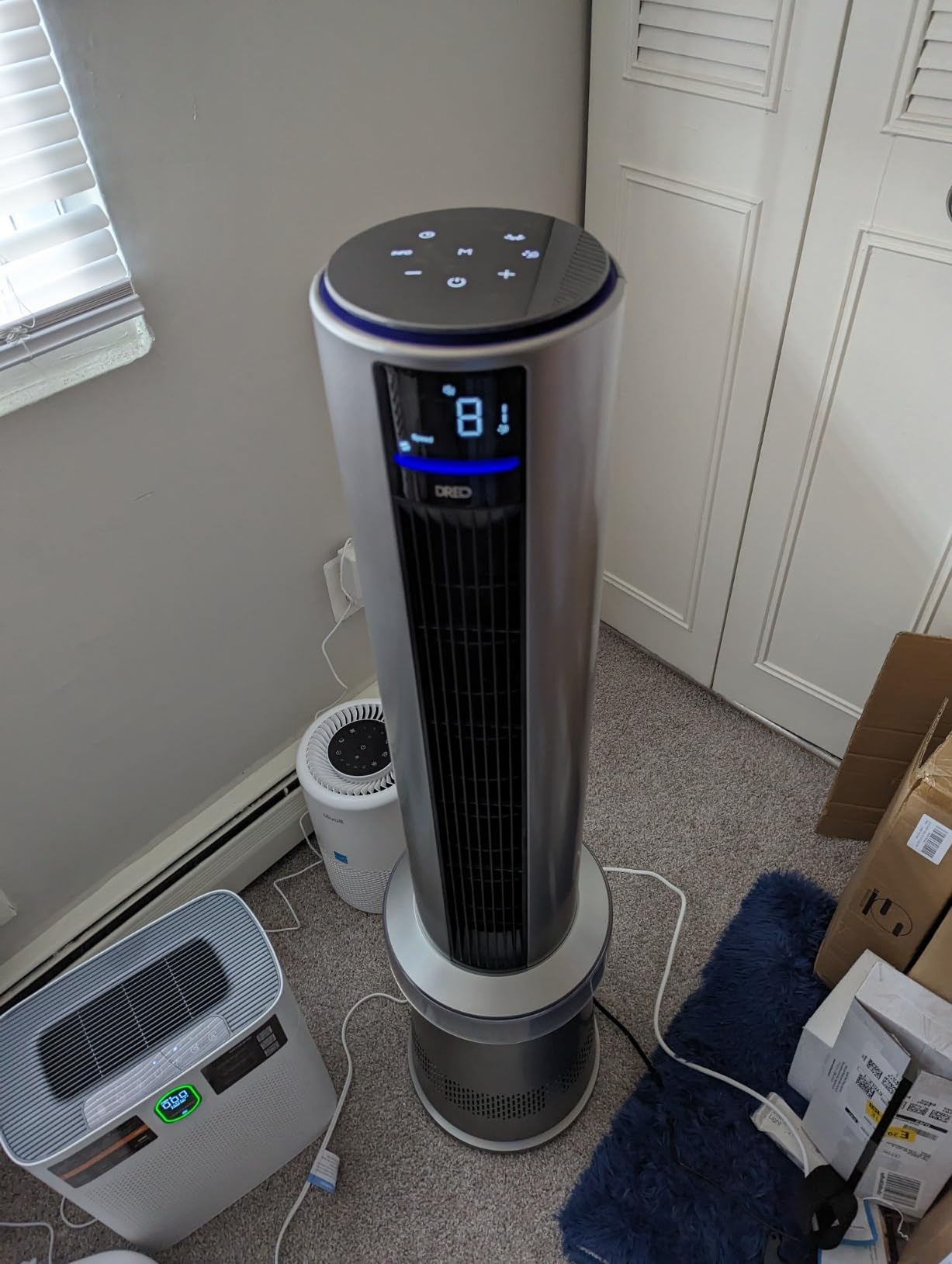 DREO MC710S Air Purifier Tower Fan, 45