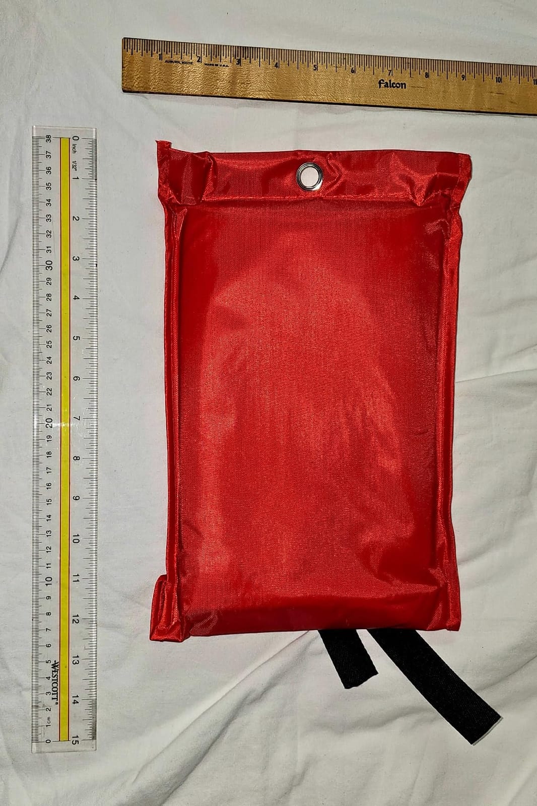 Heavy-Duty Emergency Fire Blanket, 2 Pack – Fireproof Fiberglass Blanket for Kitchen, Home, Car, Grill, Fireplace, Camping, Heat Shield, Grease Fires, Emergency Fire Suppression customer photo 2