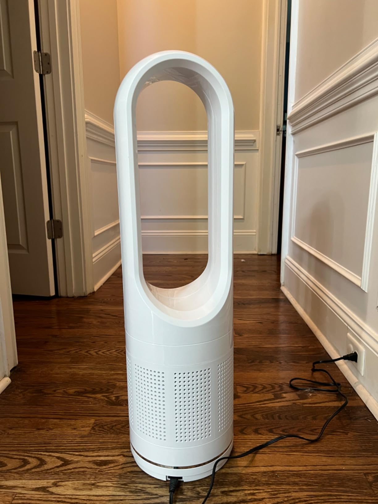 Hiluce Bladeless Fan with Air Purifier,20dB Quiet Tower Fan with Remote customer photo 1