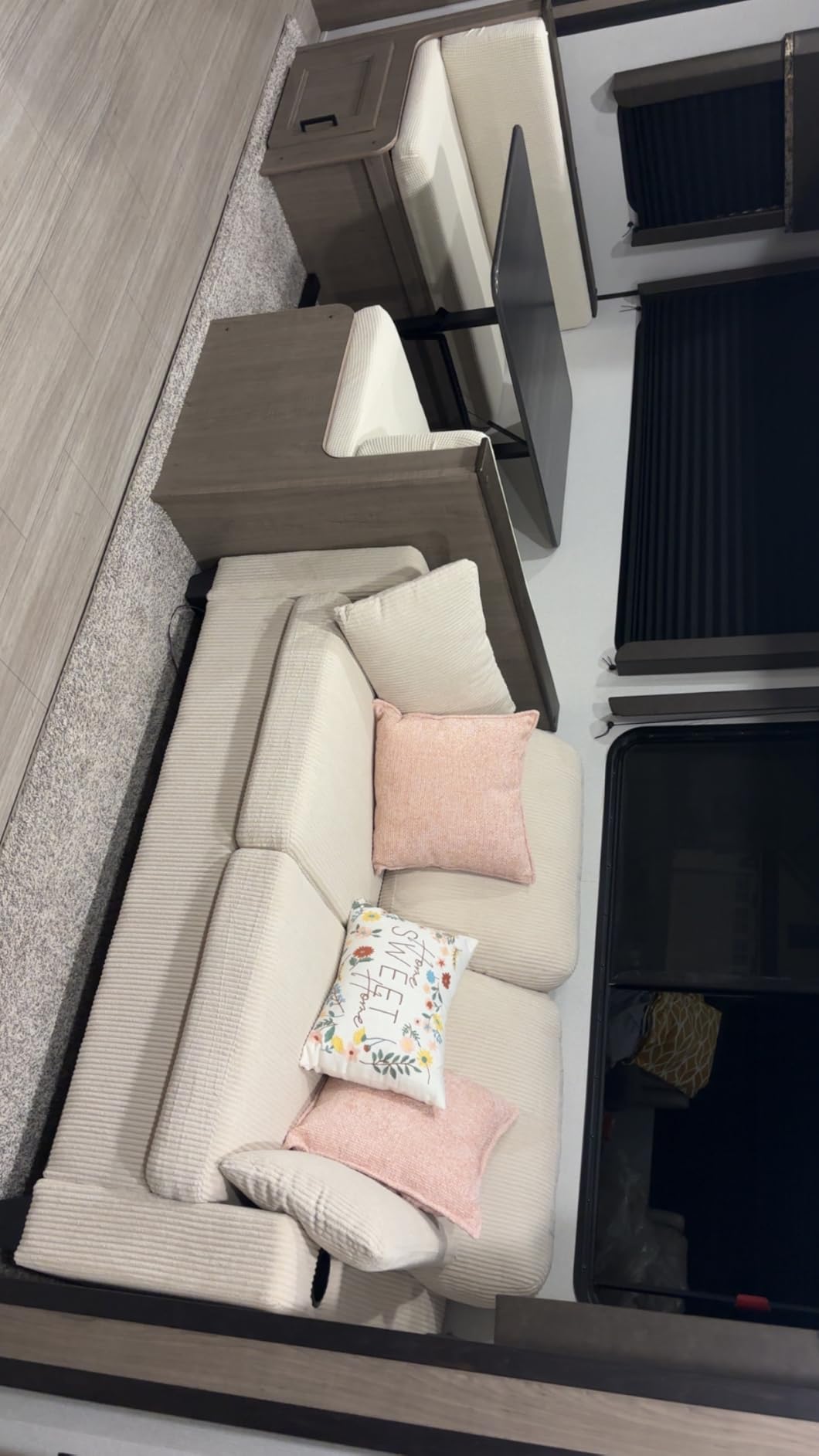 Full Size Pull Out Sleeper Sofa Bed, Pullout Loveseat Couch Bed, Green customer photo 2