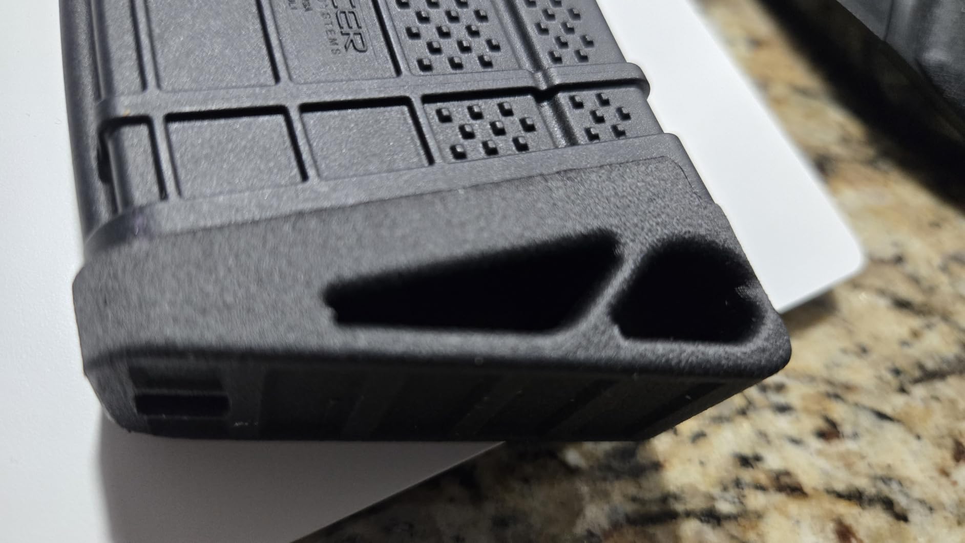 Polymaker Fiberon PA612-CF15 Carbon Fiber Nylon Filament 1.75mm, Black, 0.5kg customer photo 2