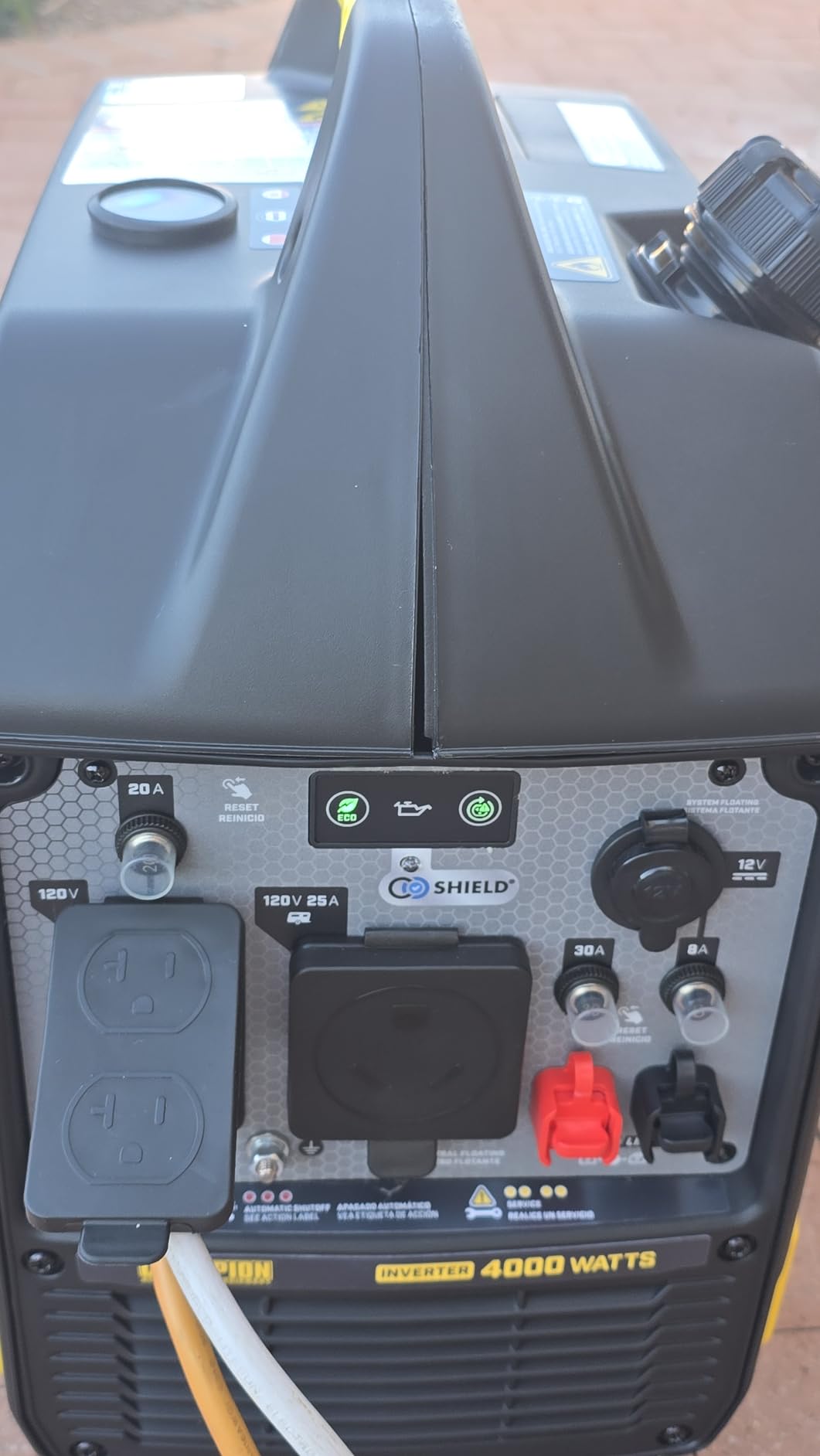 Champion 4000-Watt Dual Fuel RV Ready Portable Inverter Generator customer photo 2