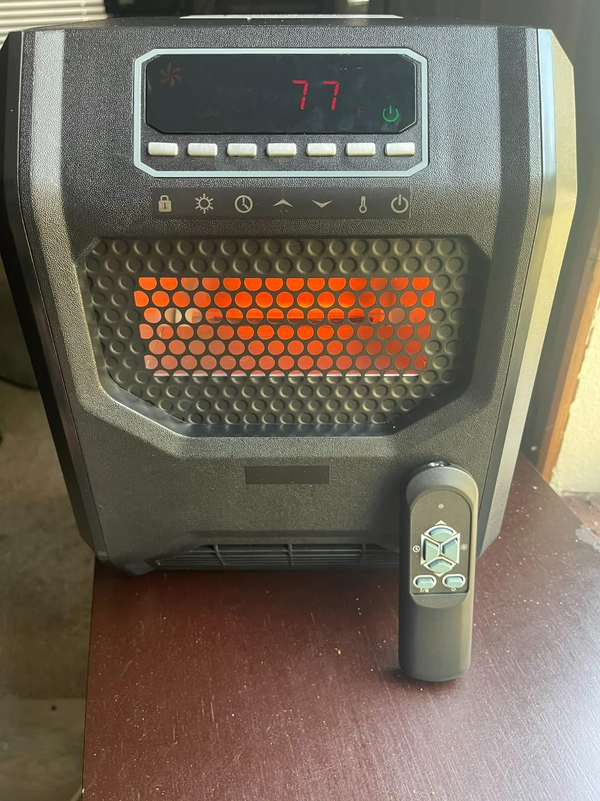 RealSmart 1500W Infrared Space Heater for Indoor Use customer photo 1
