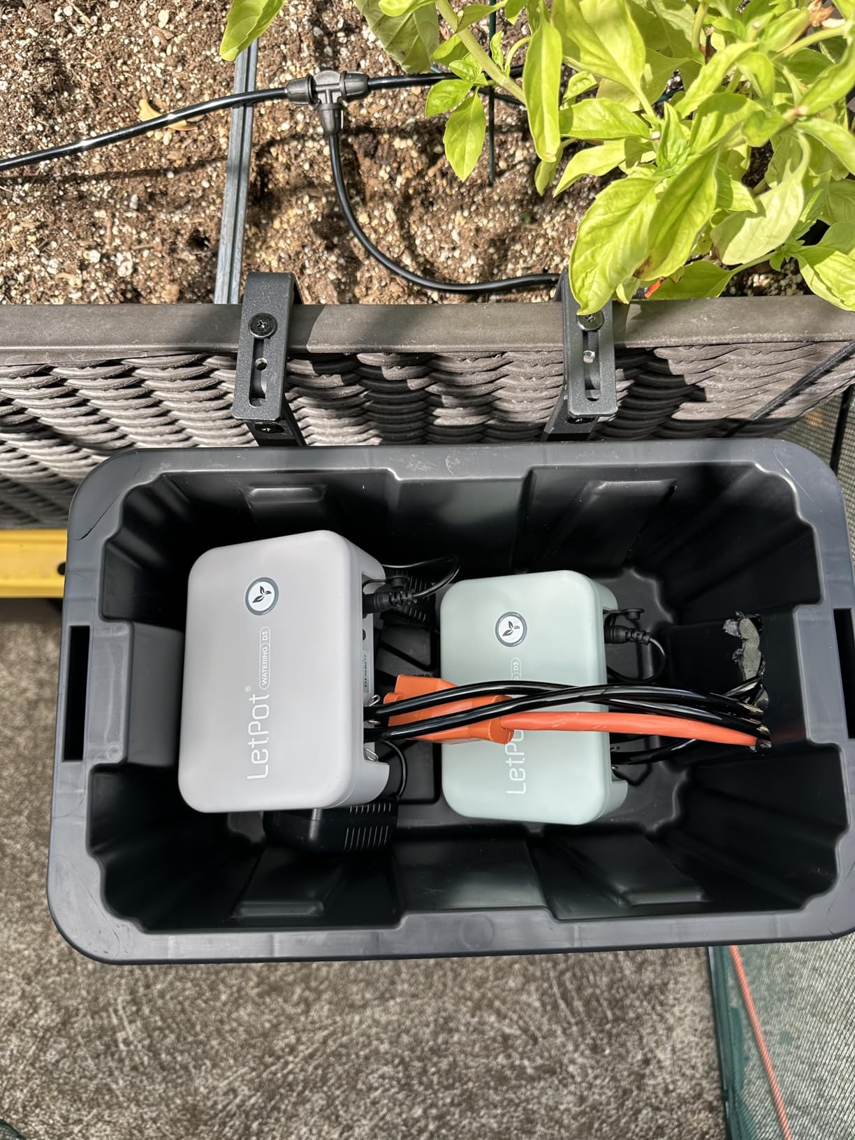 LetPot Automatic Watering System for Potted Plants, [Wi-Fi & App Control] Drip Irrigation Kit System, Smart Plant Watering Devices for Indoor Outdoor, Water Shortage Remind, IPX66, Green customer photo 2