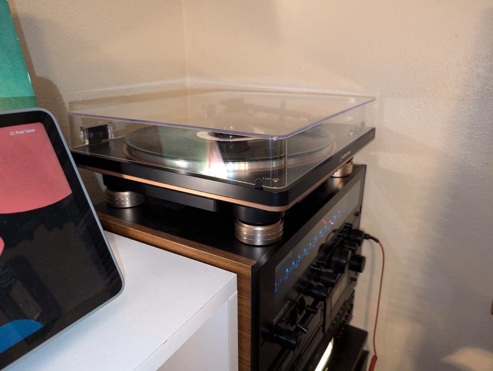 Audio-Technica AT-LP70XBT Wireless Turntable (Black/Bronze) customer photo 2