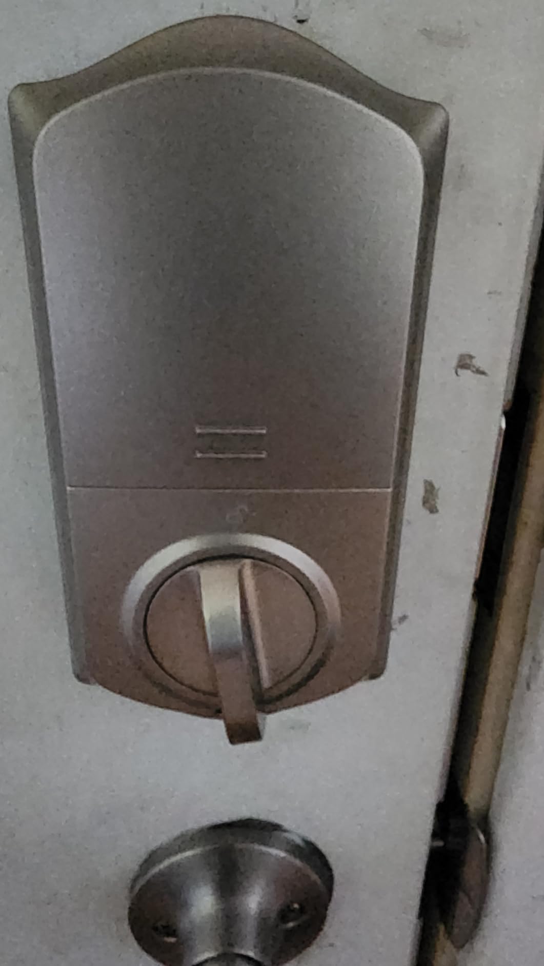 Veise VE017 Fingerprint Smart Door Lock with App Control, Matte Black customer photo 1