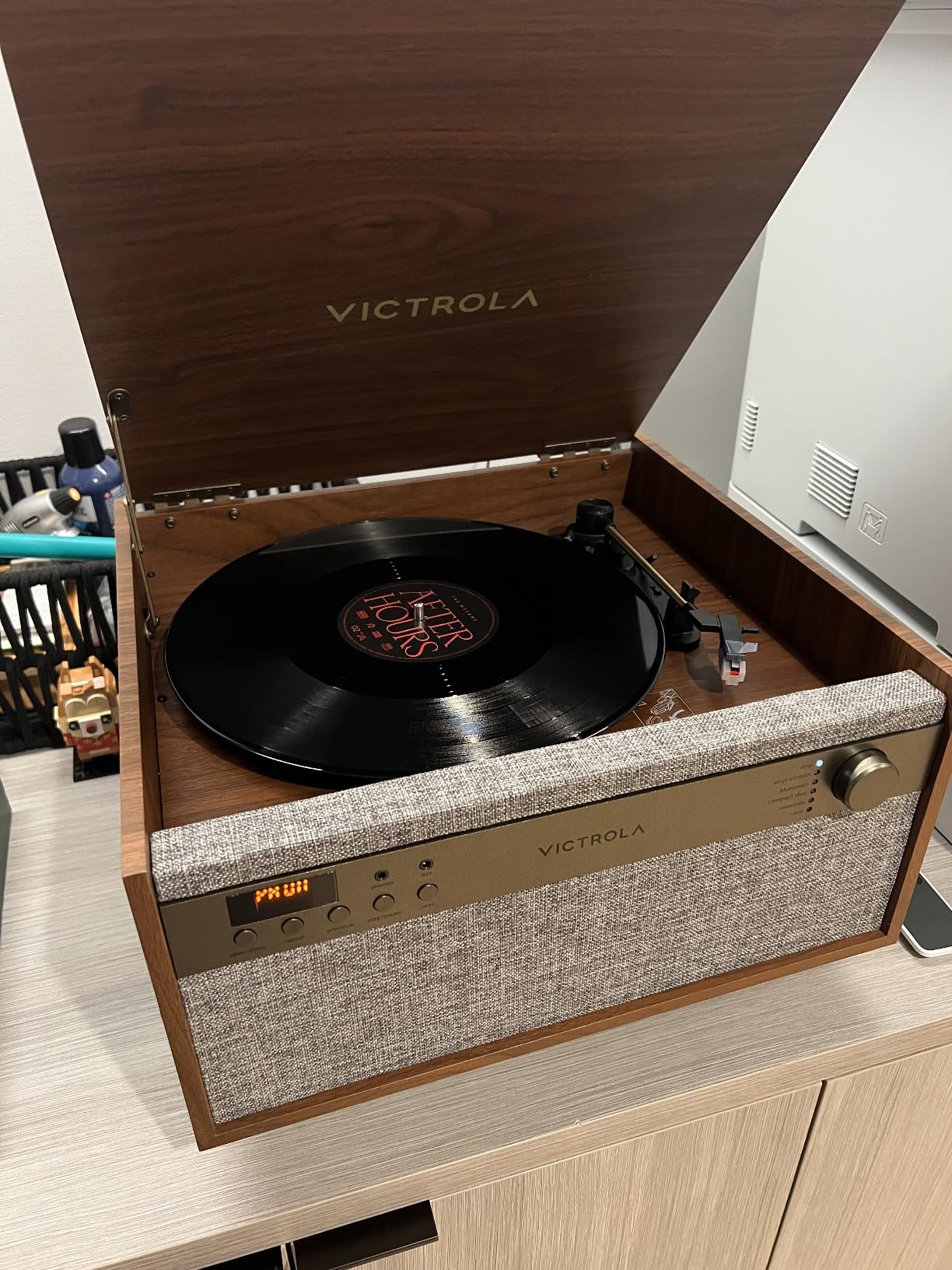 Victrola Century - 6-in-1 Bluetooth Record Player - Walnut customer photo 1