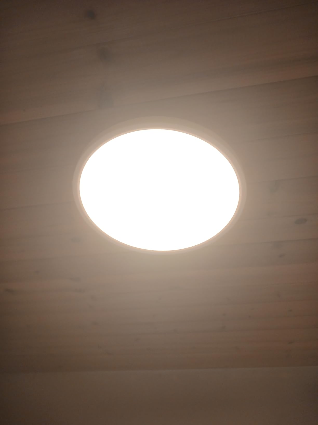 Brightever 12 Inch LED Flush Mount Ceiling Light Fixture, Dimmable, 3200LM customer photo 1