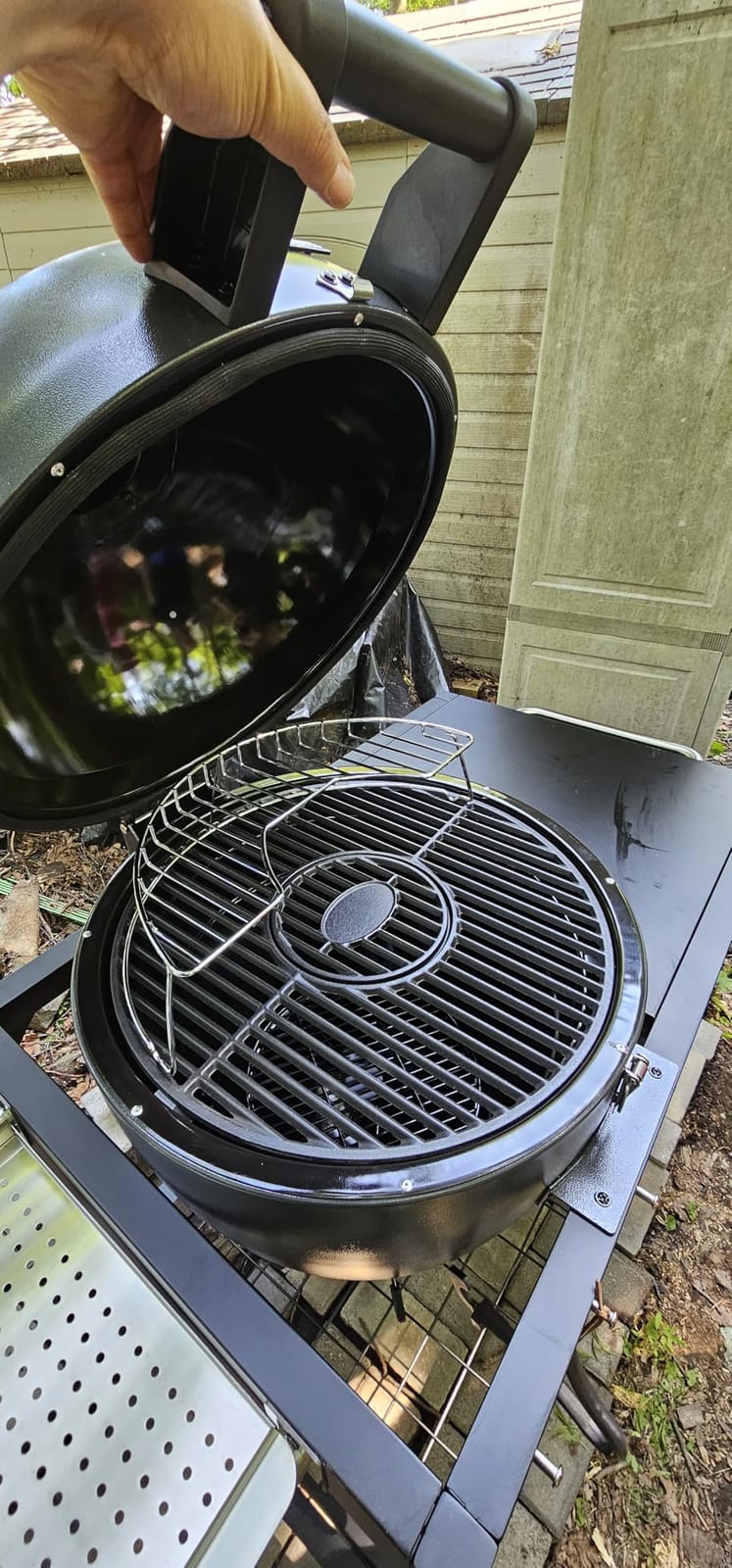 Brand-Man Steel Kamado Charcoal Grill & Smoker customer photo 1