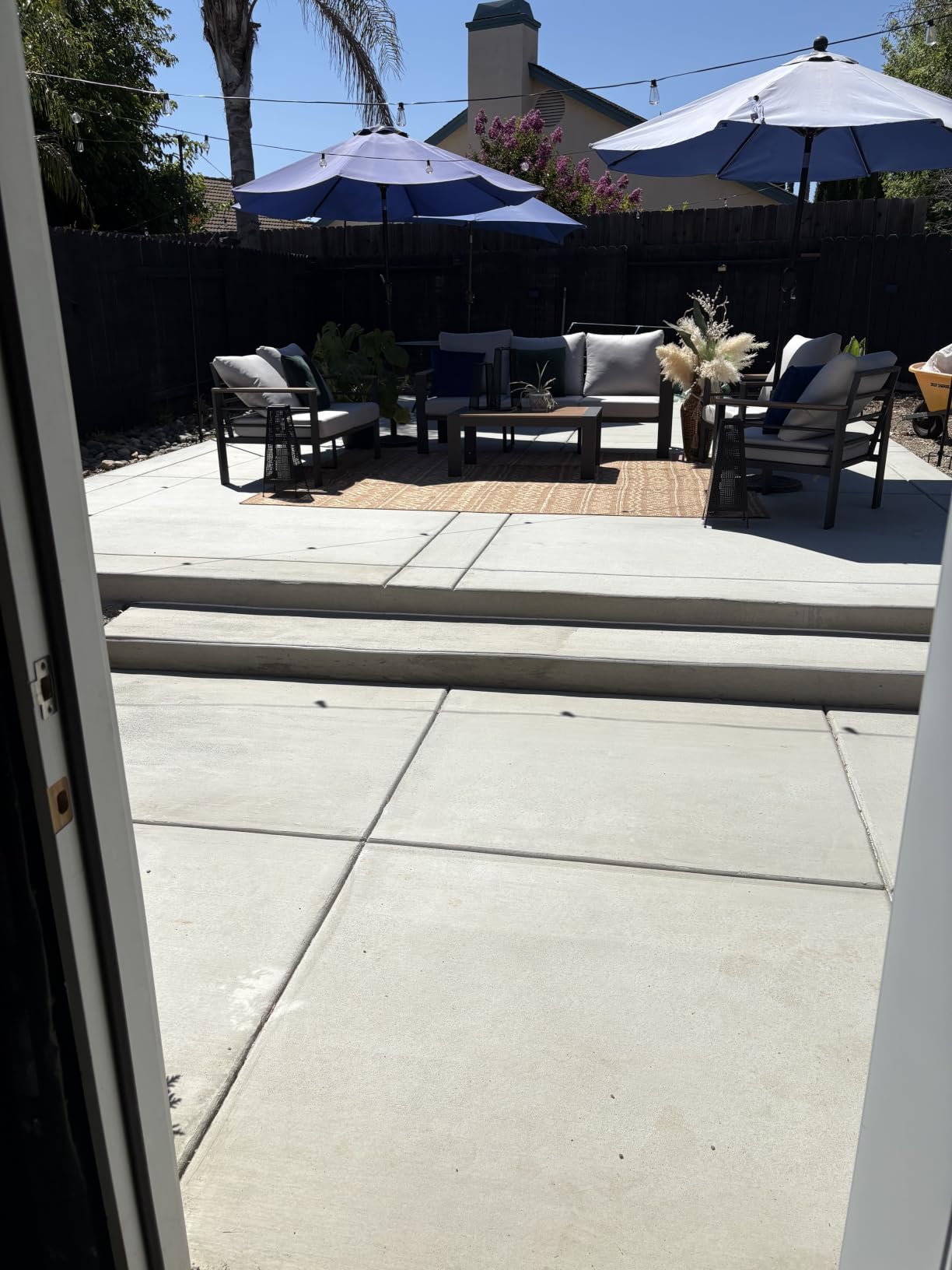 Aoxun Aluminum Patio Furniture Set 7 Seats, Oversized Outdoor Sectional with Washable Thick Cushions, Coffee Table, Patio Conversation Sets for Porch, Balcony, Deck customer photo 1