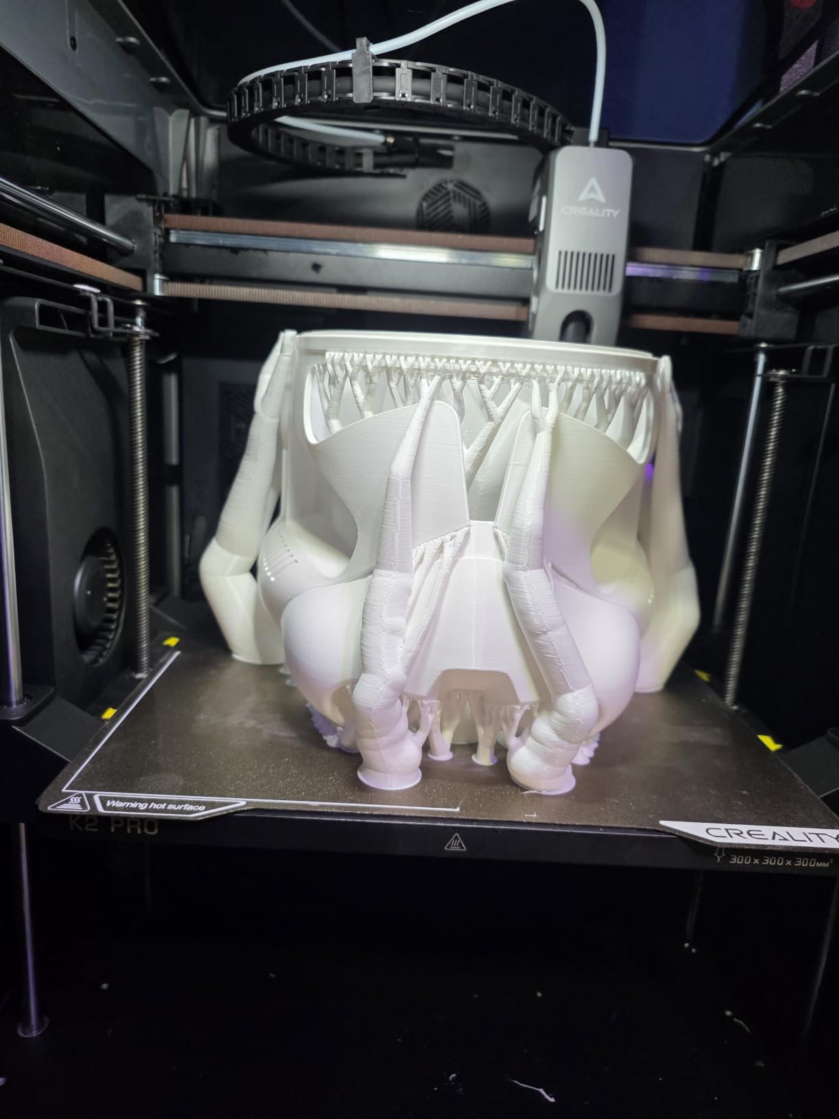 Creality K2 Pro Combo (A) 3D Printer, Multicolor Color Printing with CFS, 600mm/s High-Speed, Dual AI Camera, Active Chamber Heating, Auto Leveling, Large Build Volume 300×300×300mm customer photo 1