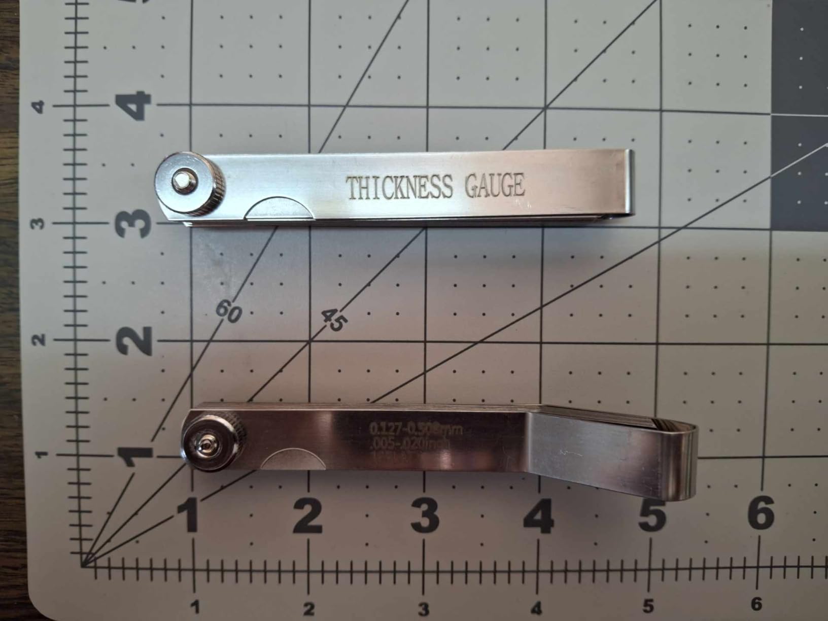 Hoiny 2pcs Feeler Gauges Set Stainless Steel, Spark Plug Gap Tool customer photo 1