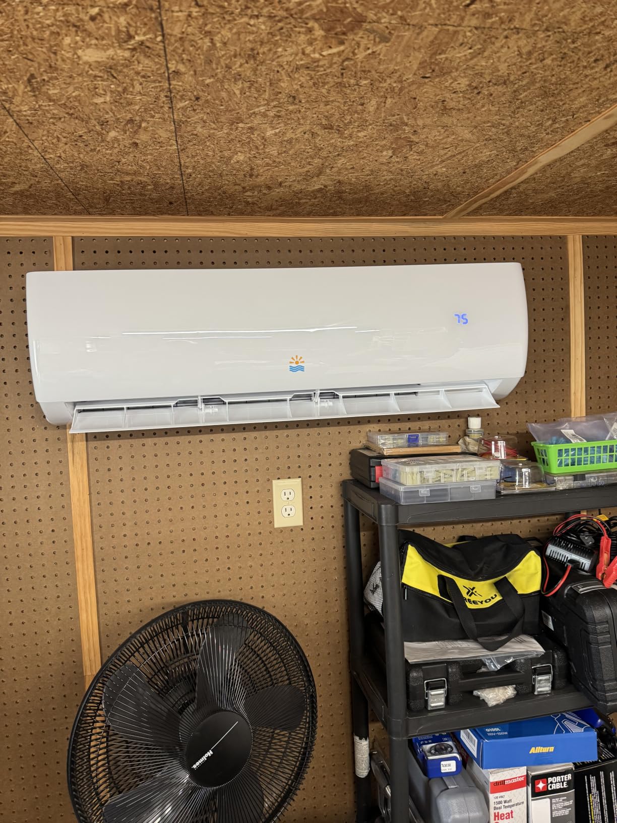 Rellytech Mini Split AC/Heating System, 18000 BTU, 19 SEER2 208-230V customer photo 1
