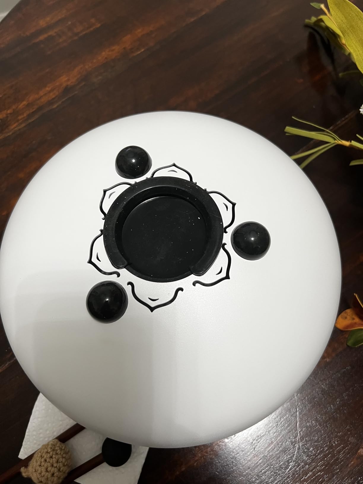 Panda Drum Plus (White) | Steel Tongue Drum for Inside & Outside | 11 Inch customer photo 1