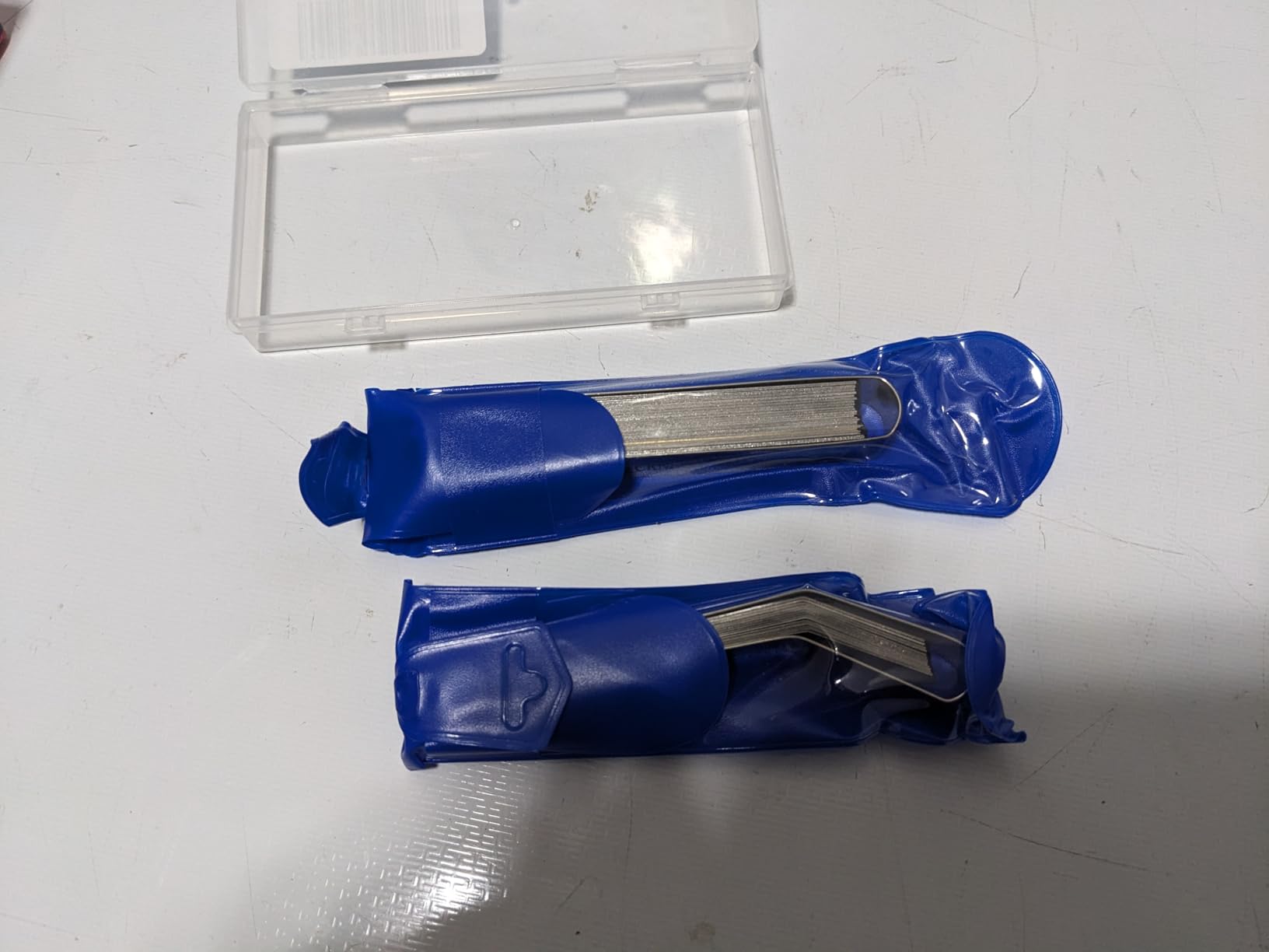 2Pcs Feeler Gauge Set,Premium Straight & Angled Feeler Gauges Kit customer photo 1