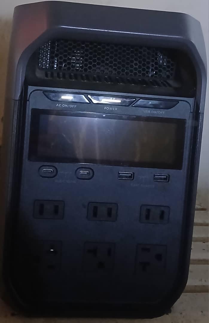 EF ECOFLOW Portable Power Station Delta 3 Classic, 1024Wh 1800W AC customer photo 1