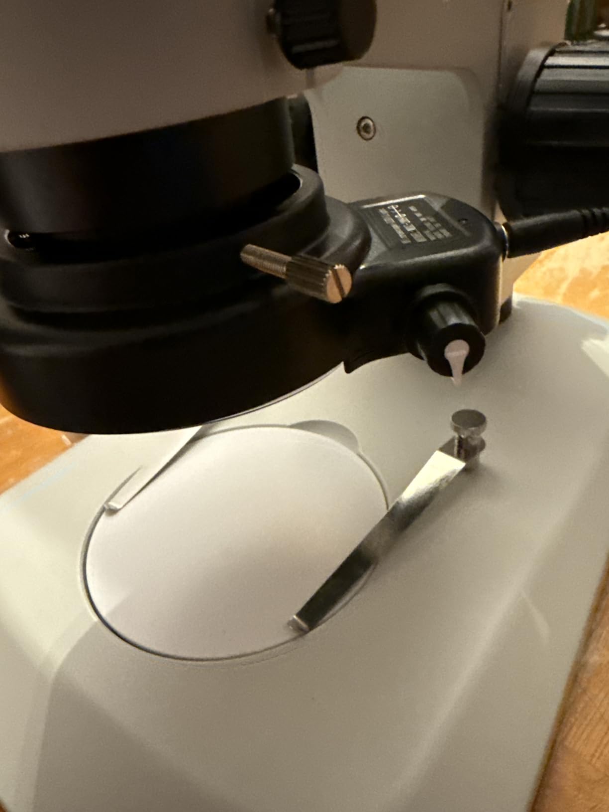 Trinocular Stereo Microscope,Trinocular Microscope,with 56-Bulb LED Ring Light,6X-45X Magnification,WF10X Eyepieces,0.6X-4.5X Zoom Objective and 0.5X ctv Adapter customer photo 2