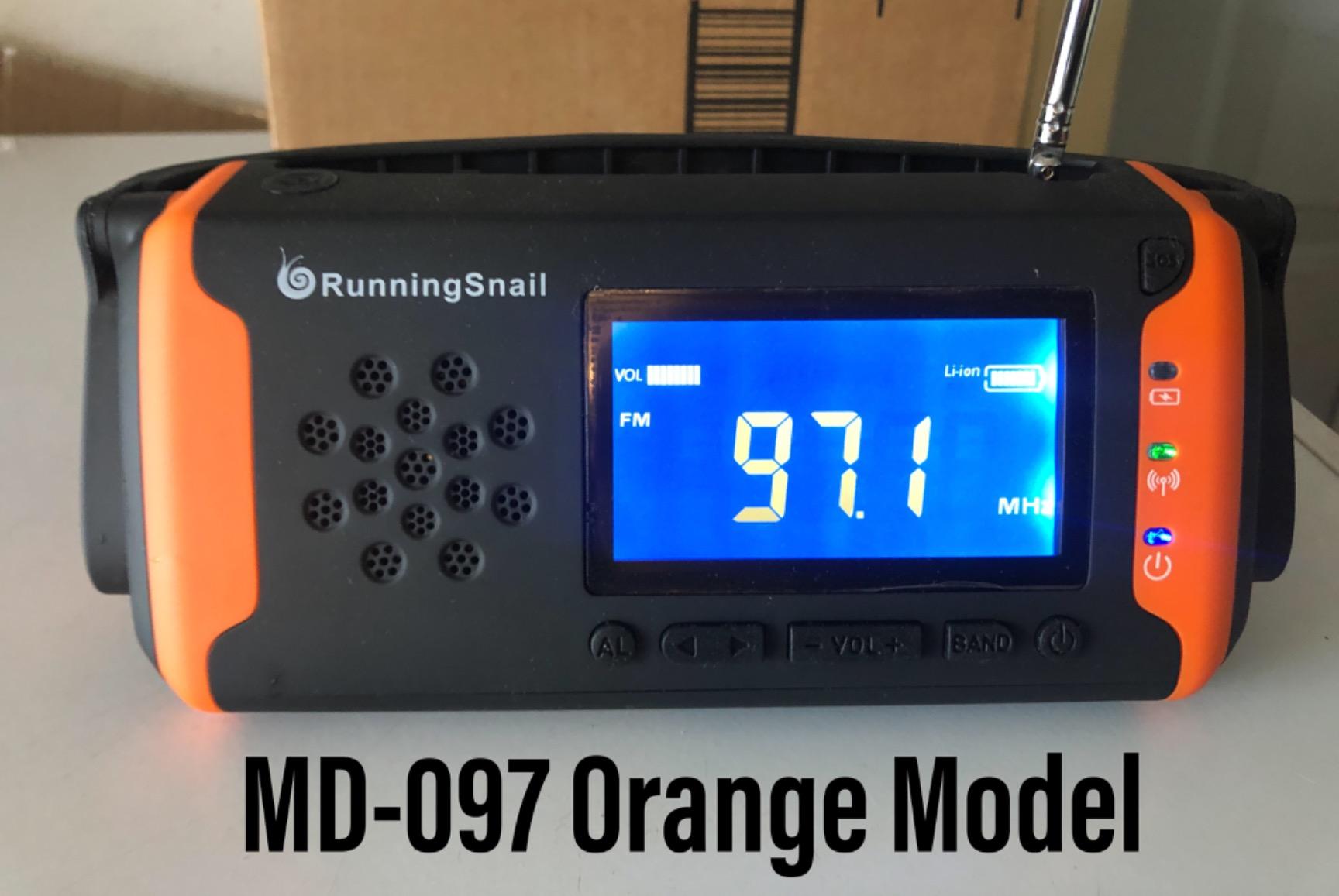 RunningSnail NOAA Weather Radio with 80+Emergency Alerts, 23 S.A.M.E Localized Programming County Codes, Battery Backup, Alarm, Selectable Alert Tone (with External Antenna & External Warning Light) customer photo 1