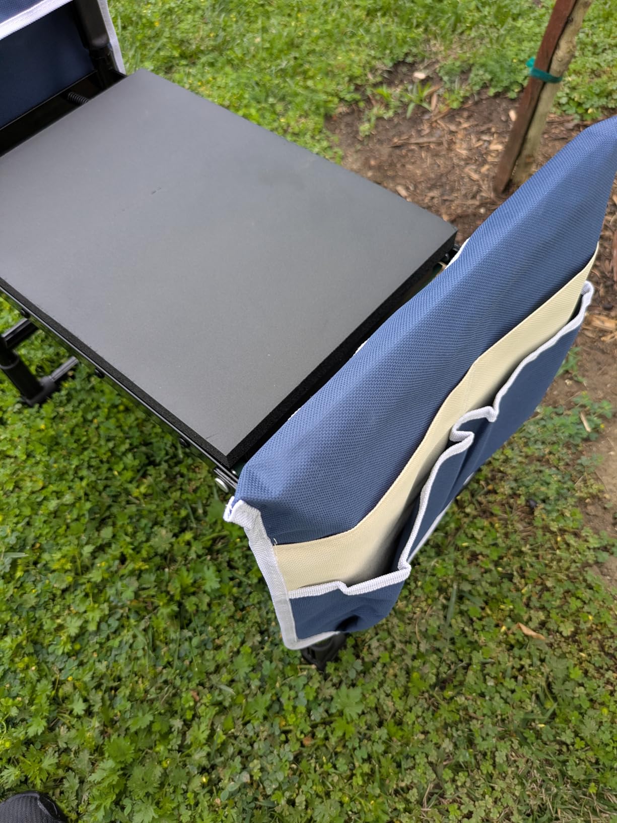 Garden Kneeler and Seat for Seniors – Heavy Duty Anti-Tip Gardening Stool customer photo 2