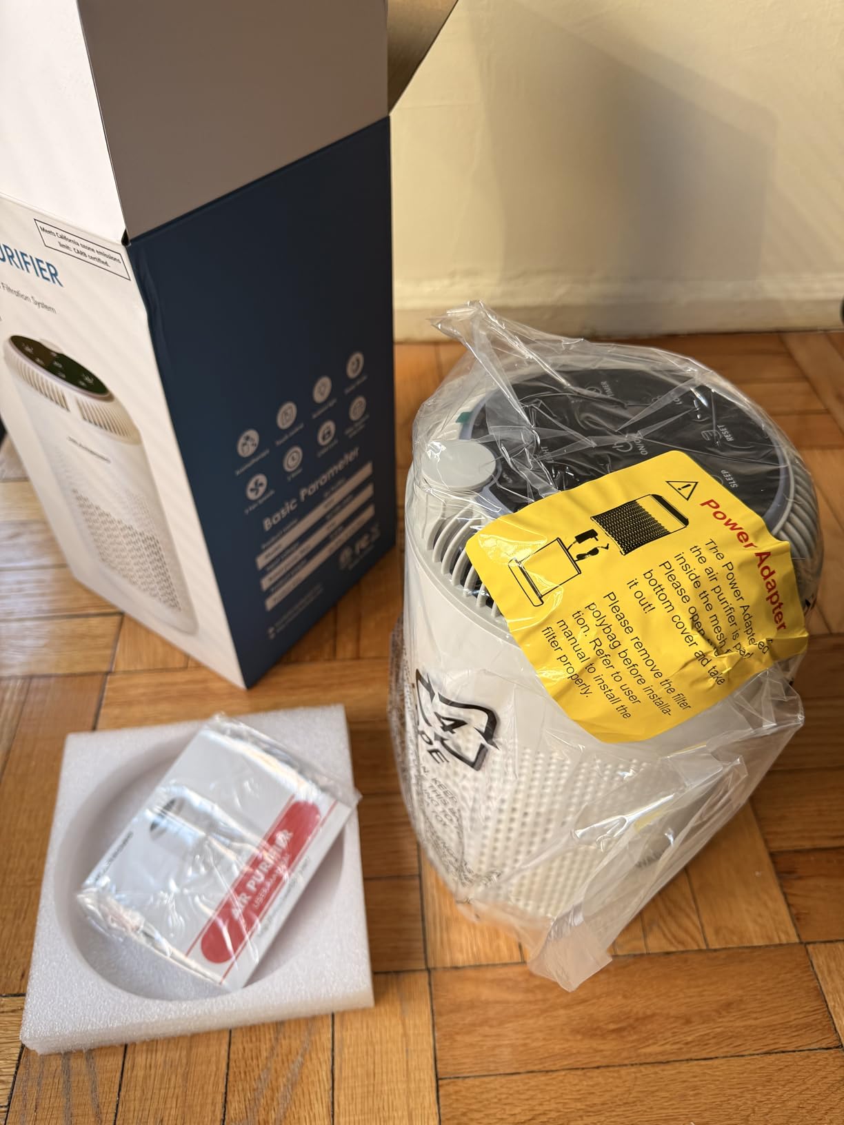 Air Purifiers for Home Large Room Up to 3000 sq ft, H13 HEPA Filter Washable, PM2.5 Air Quality Sensor, Quiet Sleep Mode, 8X Dual-Side Air Cleaner for Bedroom Pet Dander Smoke Dust Pollen customer photo 1