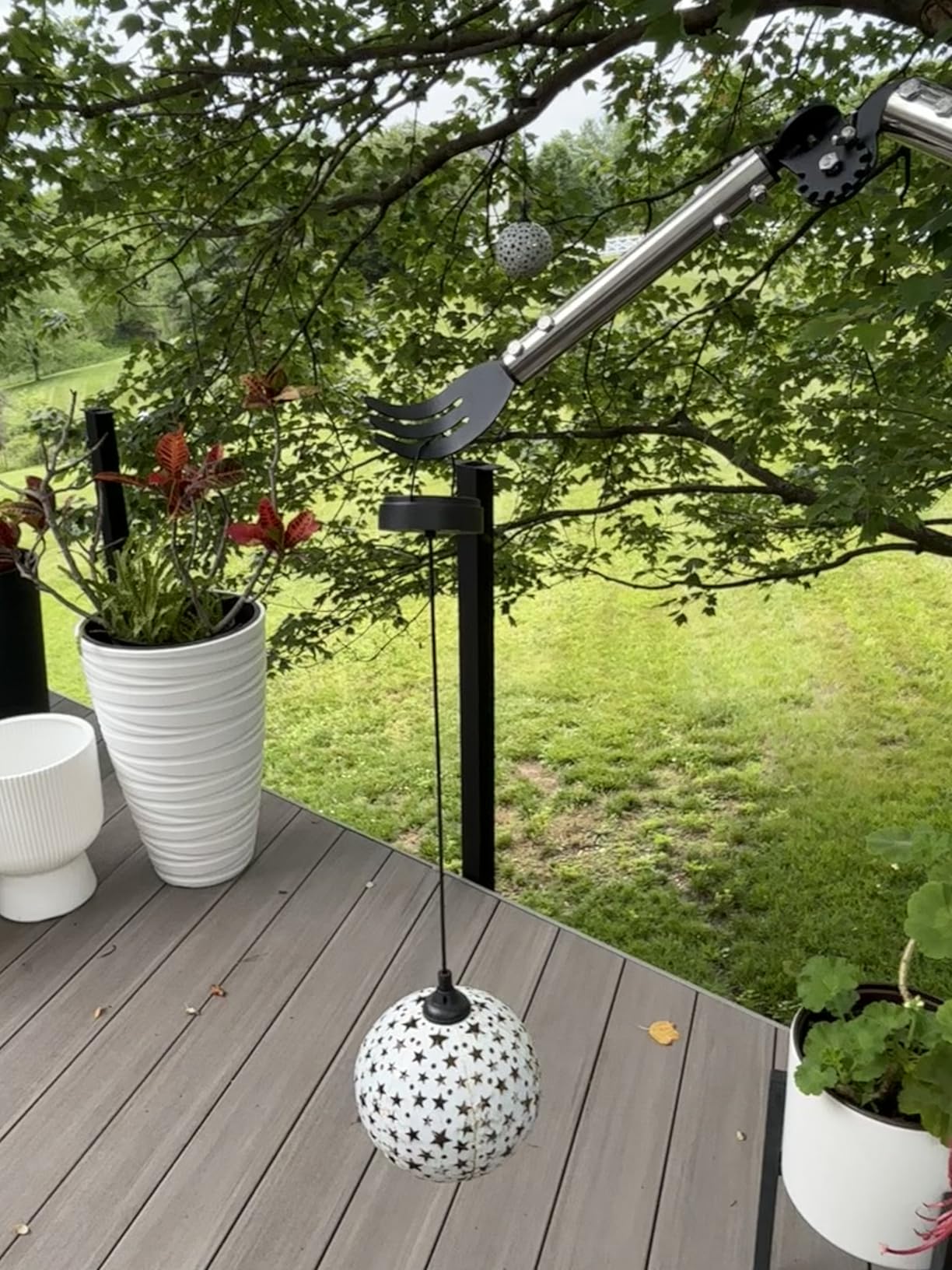 12FT Gutter Cleaning Tools from the Ground with Dual-Axis Adjustment customer photo 2