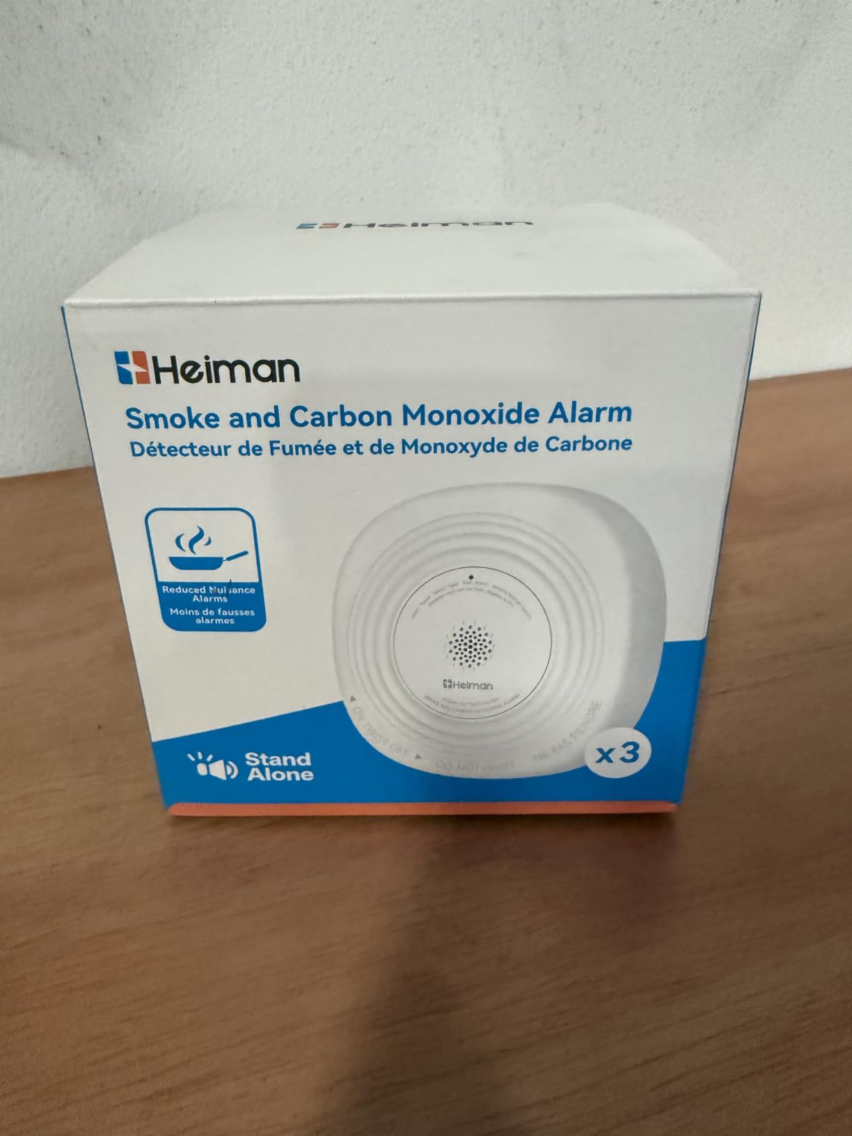 Heiman Smoke Detector Carbon Monoxide Detector Combo 10-Year Sealed Battery customer photo 1