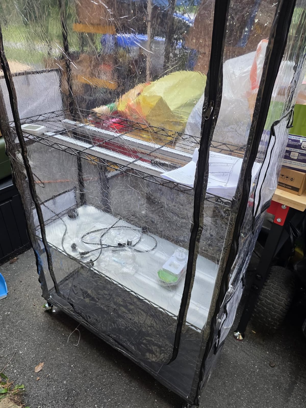 JESLED Plant Shelf with Grow Light, 29.5x13.8x70IN customer photo 2