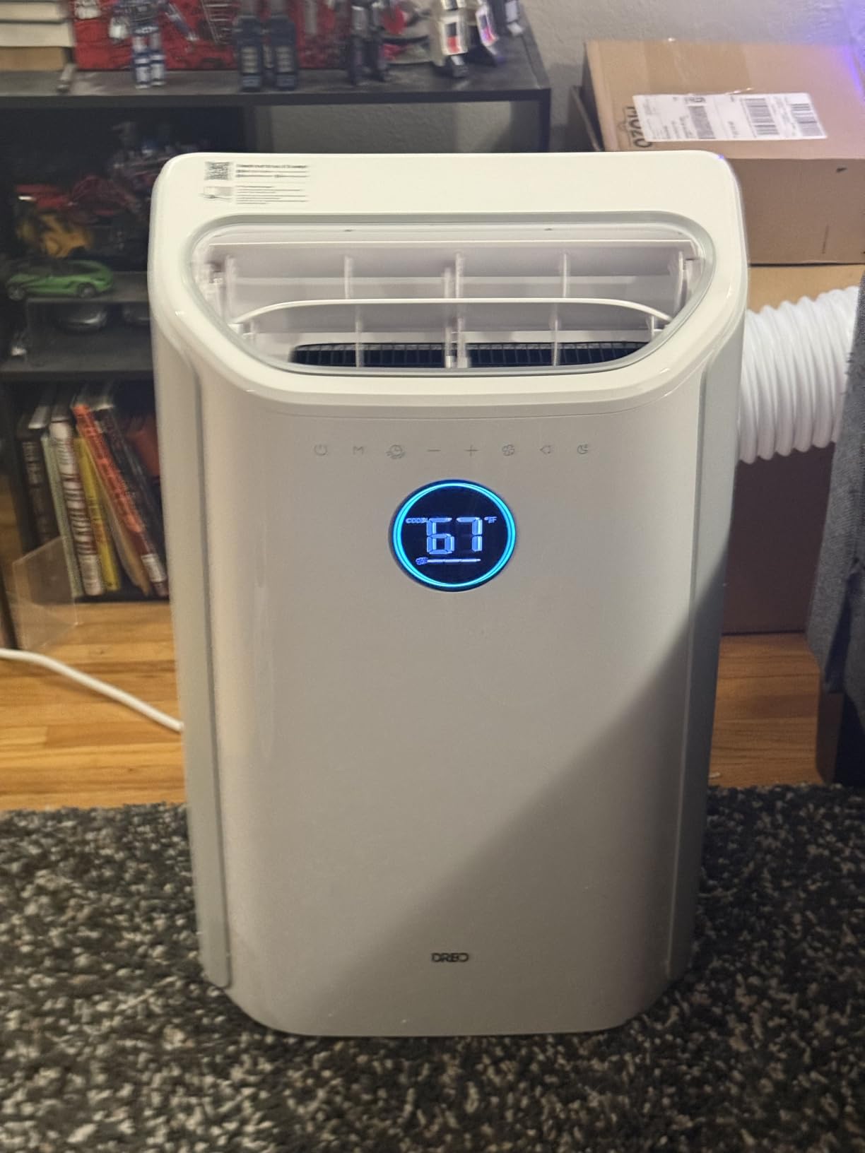 DREO Inverter Portable Air Conditioners,High Efficiency,14000 BTU Dual-Hose customer photo 1