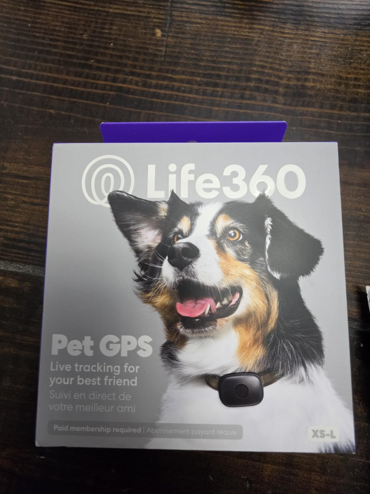 Life360 Pet GPS Tracker for Dogs | Live Tracking, Escape Alerts & Lost Pet Network | Up to 14 Days Battery | 12-Month Silver Subscription Included for New & Free Members | 1-Pack, Black customer photo 1