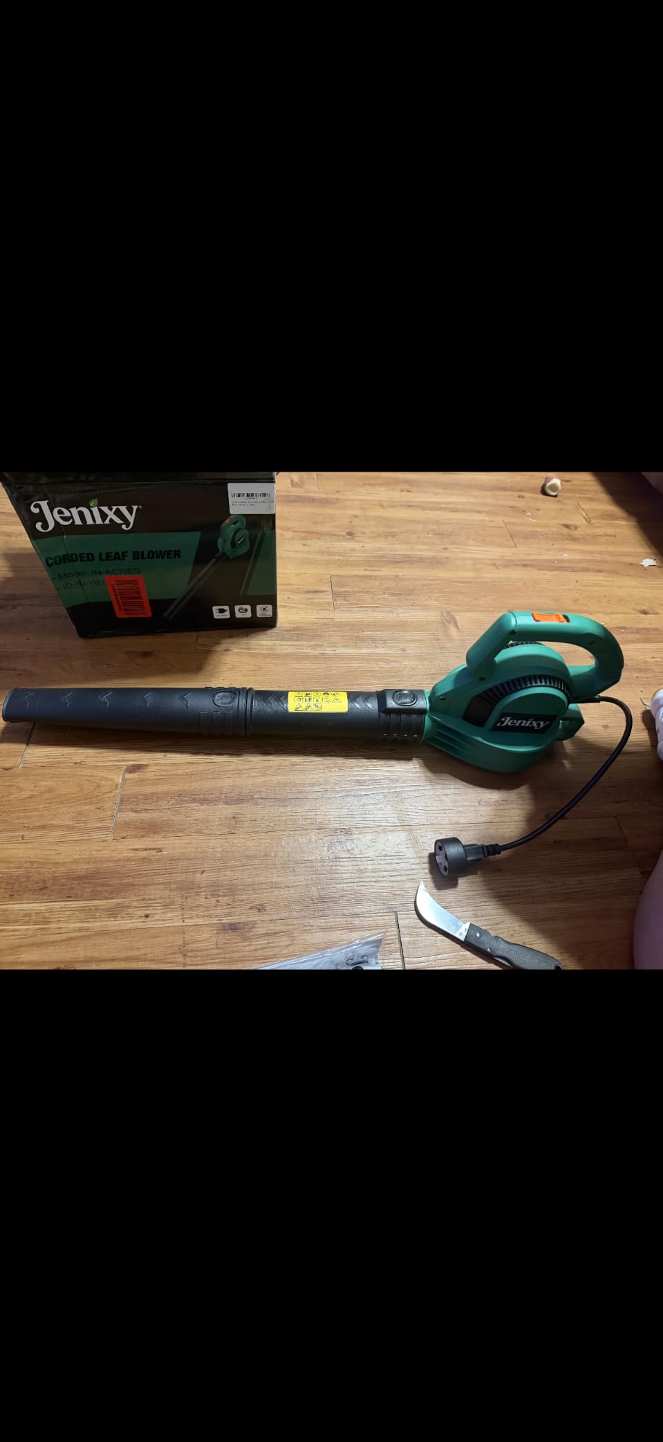 40V Cordless Leaf Blower Vacuum, 3-in-1 with 40L Collection Bag customer photo 1