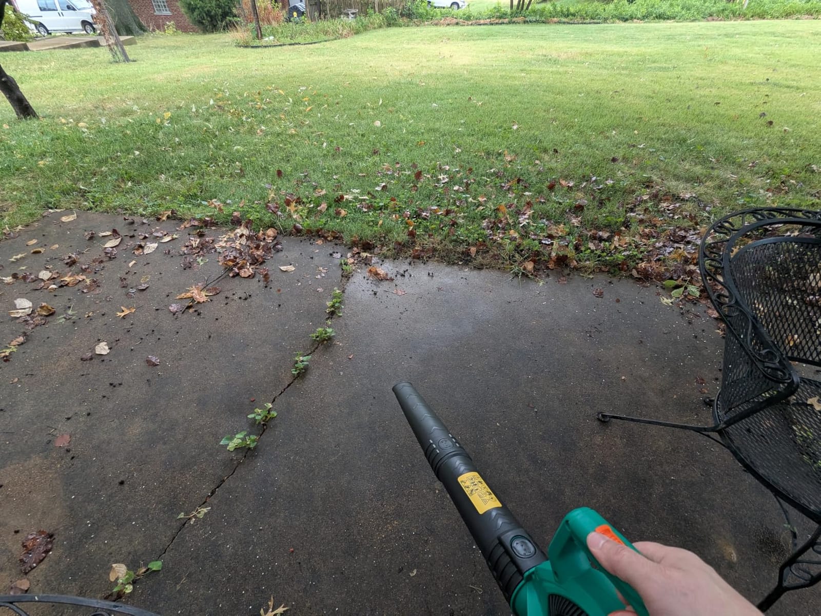 40V Cordless Leaf Blower Vacuum, 3-in-1 with 40L Collection Bag customer photo 2