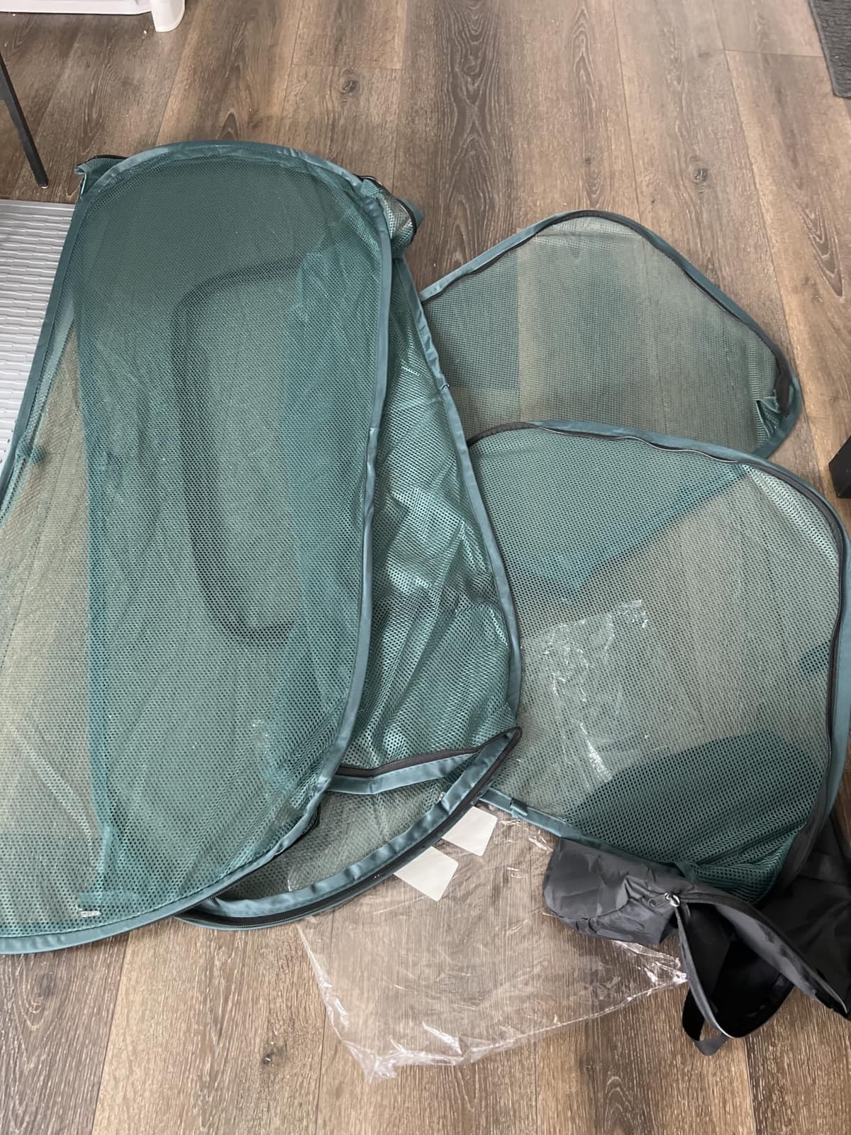 2 Pack Plant Covers Freeze Protection-Mini Pop Up Greenhouse for Raised Bed customer photo 1