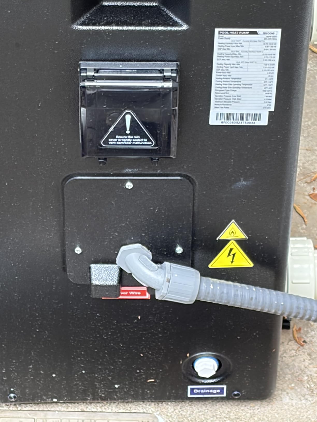MICOE 18000 BTU Pool Heater for Above Ground Pool Up to 5500 Gallons customer photo 1